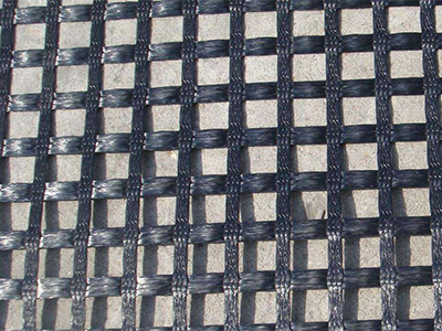 聚酯经编涤纶土工格栅图片2